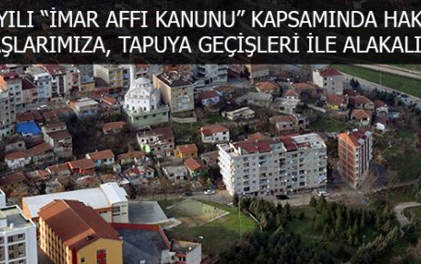 30/05/2012 tarihinde yayımlanarak yürürlüğe giren 6306 Sayılı Afet Riski Altındaki