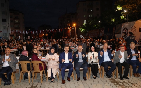 Gaziosmanpaşa Belediyesi tarafından Kastamonu’da yaklaşık 6 bin kişilik sokak iftarı