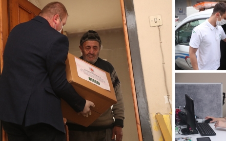 Gaziosmanpaşa Kaymakamlığı ve Gaziosmanpaşa Belediyesi, ilçedeki ihtiyaç sahibi yaşlılara yardım