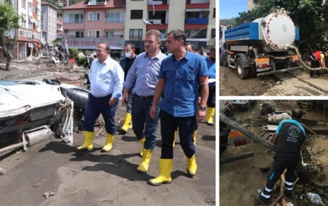 Gaziosmanpaşa Belediye Başkanı Hasan Tahsin Usta, Kastamonu'da uzman bir ekiple