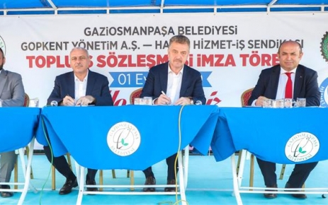 Sendika temsilcileri ile yapılan toplu iş sözleşmesine göre işçilerin sosyal