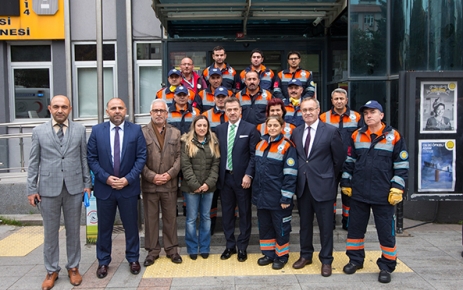Gaziosmanpaşa Belediyesi, yangını önledi Gaziosmanpaşa Belediyesi, İş Sağlığı ve Güvenliği Birimi tarafından organize edilen