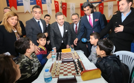 Gaziosmanpaşa’nın ev sahipliği yaptığı, İstanbul Okul Sporları Satranç İl Birinciliği