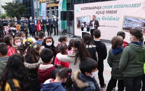 Gaziosmanpaşa Çocuk Kütüphanesi, Kültür ve Turizm Bakan Yardımcısı Ahmet Misbah