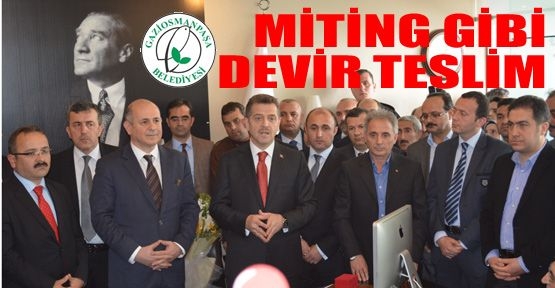 Erhan Erol görevi Hasan Tahsin Usta ya devretti.