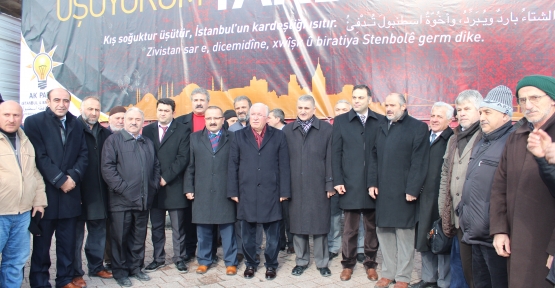 Gaziosmanpaşa AK Parti  ilçe başkanlığı ve Belediyesi, dünyadaki mazlumlara