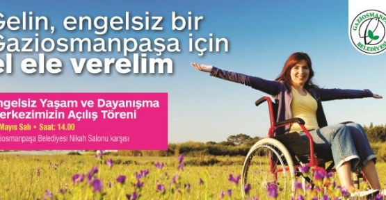 Gaziosmanpaşa Belediye Başkanı Hasan Tahsin Usta,engelliler günü tertip etti.