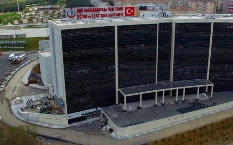 250 yatak kapasiteli Gaziosmanpaşa Fizik Tedavi ve Rehabilitasyon Hastanesi hasta