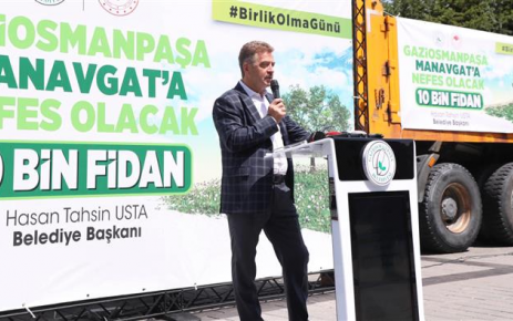 Gaziosmanpaşa Belediyesi, Manavgat başta olmak üzere orman yangının yaşandığı bölgeleri