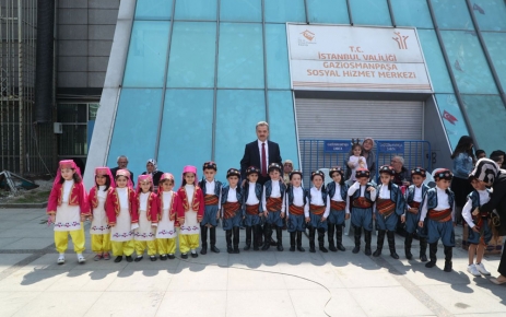 Gaziosmanpaşa'da  Okul Öncesi Eğitim Şenlikleri başladı.