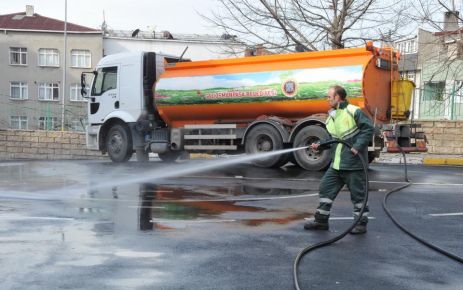 Gaziosmanpaşa Belediyesi, 08 Şubat Pazartesi yarın eğitime başlayacak okulların temizliğini