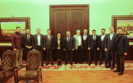 Gaziosmanpaşa teşkilatı Kırklareli’ne çıkarma yaptı Başkanlar Hasan Tahsin Usta ve Şahin Pirdal, Kırklareli valisi Esengül
