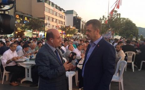 Gaziosmanpaşa Belediyesi ve Gaziosmanpaşa AK Parti İlçe Başkanlığı Giresun'daki iftarda