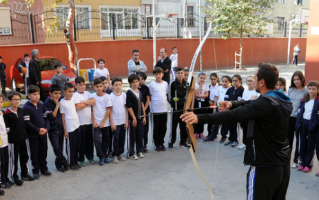 Gaziosmanpaşa Belediyesi ve Okçular Vakfı işbirliğiyle Okullarda Okçuluk Projesi adı