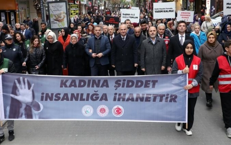 25 Kasım Kadına Yönelik Şiddete Karşı Uluslararası Mücadele Günü dolayısıyla