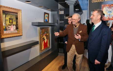 Gaziosmanpaşa’da Osmanlı Mimarisinin İncisi Saraylar adlı sergi açıldı Gaziosmanpaşa Kültür ve Sanat Merkezinde Ressam Recep Sayınç’ın “Osmanlı Mimarisinin