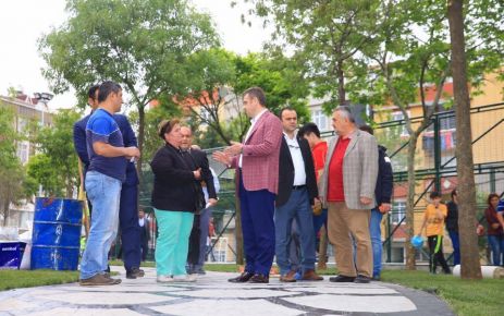 Gaziosmanpaşa Belediyesi  Parklar ve Bahçeleri  Yenileyip ağaçlandırmaya hız