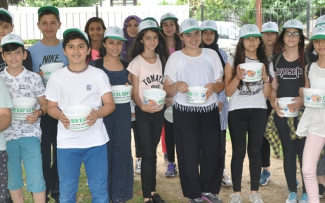 Gaziosmanpaşa Belediyesi Bilgi Evi öğrencileri "Bir Kap Su Da Sen