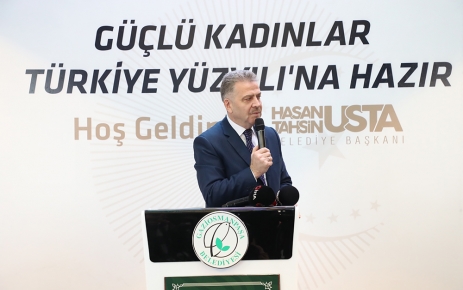 Gaziosmanpaşa Belediye Başkanı Hasan Tahsin Usta, belediyenin kurslarında mesleki eğitim