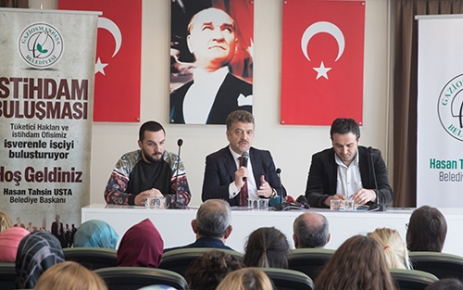 Gaziosmanpaşa’da yaşayan 100 kadın, istihdamda milli seferberlik projesi kapsamında iş