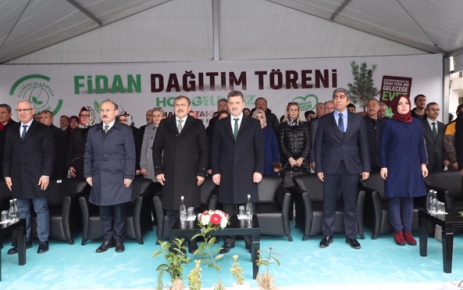 Orman ve Su İşleri Bakanı Veysel Eroğlu’nun katılımlarıyla Gaziosmanpaşa Meydanı’nda