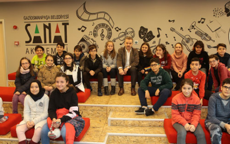 Gaziosmanpaşa Belediyesi, ilçede ilk ve tek olma özelliği taşıyan Sanat