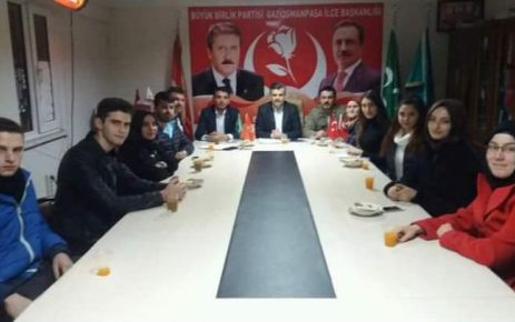 Gaziosmanpaşa Gençlik Meclisi Başkan ve  Yönetimi,BBP İlçe Başkanı Fedai