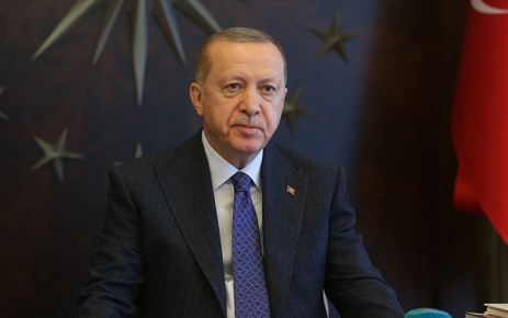 Genel Başkanımız ve Cumhurbaşkanımız Erdoğan, video konferans yoluyla İl Başkanlarımıza