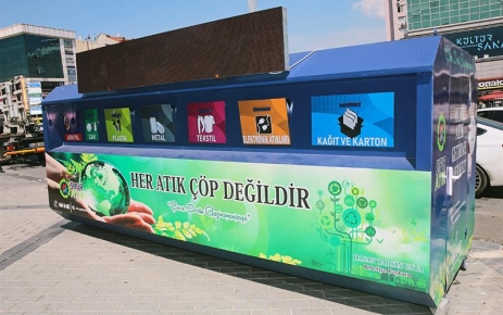 Gaziosmanpaşa Belediyesi, "Sıfır Atık Projesi” kapsamında ilçe genelinde, mobil atık