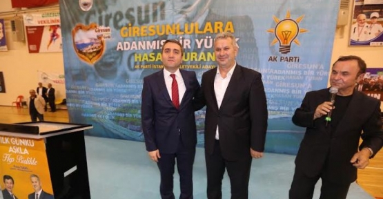 AK Parti İstanbul İl Başkanı Selim Temurci,Giresunlularla bir araya geldi.