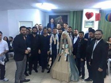 Yenimahalle gençlik kolları başkanı Gökhun Özgüventürk evlilik yolunda ilk adımını