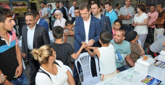 Gaziosmanpaşa Belediye Başkanı Hasan Tahsin Usta, kentsel dönüşümün uygulandığı Sarıgöl