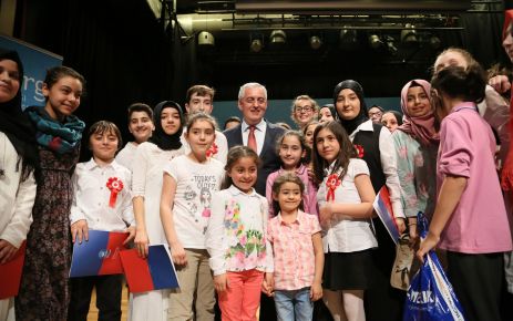 Eyüp Belediyesi Simurg Yeşilpınar Bilgi Evi öğrencilerinin düzenlediği “Kutlu Doğum