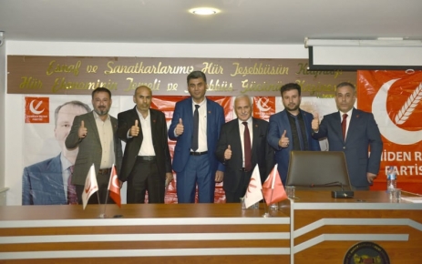 Yeniden Refah Partisi Hatay İl Divan Toplantısı Kırıkhan'da Yapıldı.