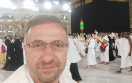 Gaziosmanpaşa Mevlana  Camii imam hatibi Hikmet Atav, hac dönüşü