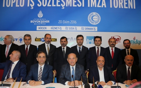 İstanbul Büyükşehir Belediyesi ile İETT, İSBAK, İSTON, İSPARK, İSFALT, KÜLTÜR