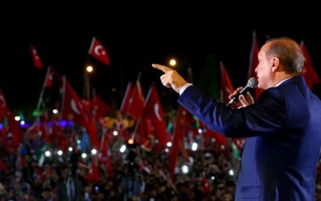 İhanet Nöbetini FETÖ Bırakıyor PKK Devralıyor, PKK Bırakıyor DAEŞ Devralıyor Cumhurbaşkanı Erdoğan, “Yıllardır mücadele ettiğimiz bu hain örgütün eline milletin