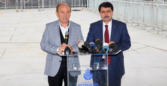 Büyük Fethin 562.Yıl Dönümünde Yenikapı Kutlamalara  Hazır olduğu bildirildi.
