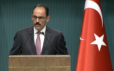 Cumhurbaşkanlığı Sözcüsü Kalın Cumhurbaşkanlığı Külliyesi’nde gündeme ilişkin yaptığı açıklamada