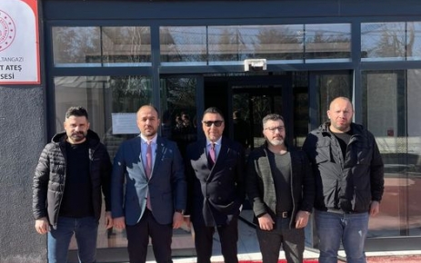 Kanaat önderi Seyit Ateş’i, BBP Sultangazi İlçe Başkanı Yakup Yılmaz ve yönetimi ziyaret etti Kanaat Önderi, Spor Adamı, Siyasetçi, Doğu ve Güneydoğu Konfederasyonu Genel