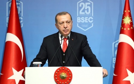 Cumhurbaşkanı Erdoğan, burada yaptığı konuşmada, “Türkiye, Karadeniz bölgesinin huzuru ve