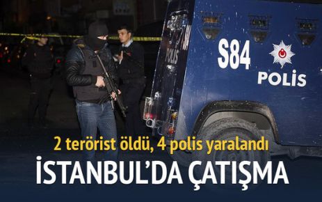 Gaziosmanpaşa Karadeniz Mahallesi'nde polis ekiplerinin hücre evine yapmış olduğu operasyonda