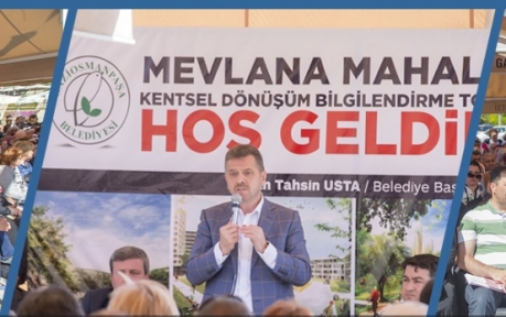 Gaziosmanpaşa Belediye Başkanı Hasan Tahsin Usta, Mevlana Mahallesi Kentsel Dönüşüm