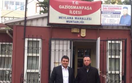 Gaziosmanpaşa Mevlana Mahalle Muhtarı Zeki Eşgünoğlu "Haleplilerin acil olarak ilaç,un,