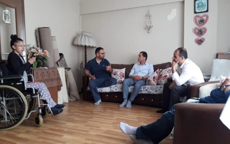 AK Parti Mevlana Mahalle Başkanı Yusuf Polat ve yönetimi Mevlana