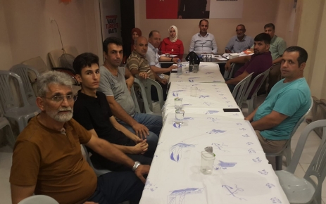 Mevlana Mahalle Teşkilatı haftalık olağan toplantısını icra etti.