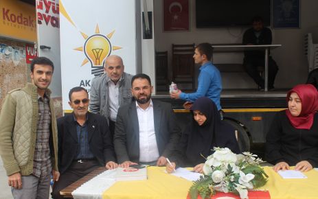 AK Parti Gaziosmanpaşa İlçesi Mevlana Mahallesi Teşkilatı AK Nokta hizmetini