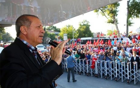Meydanları Boş Bırakmayacağız Cumhurbaşkanı Erdoğan, darbe girişiminin ardından vatandaşlara yaptığı meydanlara çıkın çağrısını
