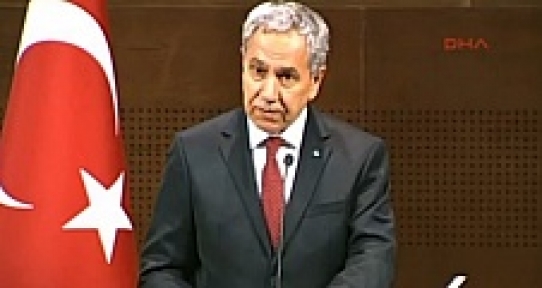 Başbakan Yardımcısı Bülent Arınç, Bakanlar Kurulu toplantısı sonrası yaptığı açıklamada