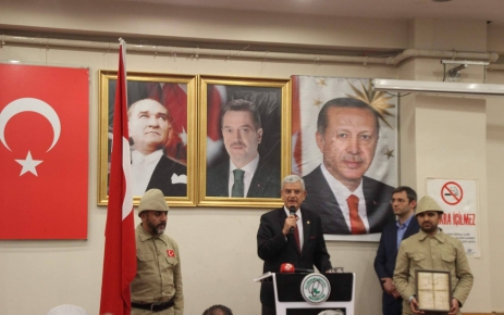  Milletvekili Volkan Bozkır, Gaziosmanpaşa Şehit ve Gazi Ailelerinin toplantısına